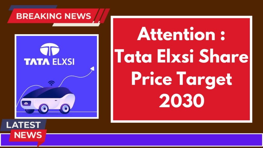 Tata Elxsi Share Price Target 2030